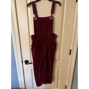 Burgundy Jumpsuit